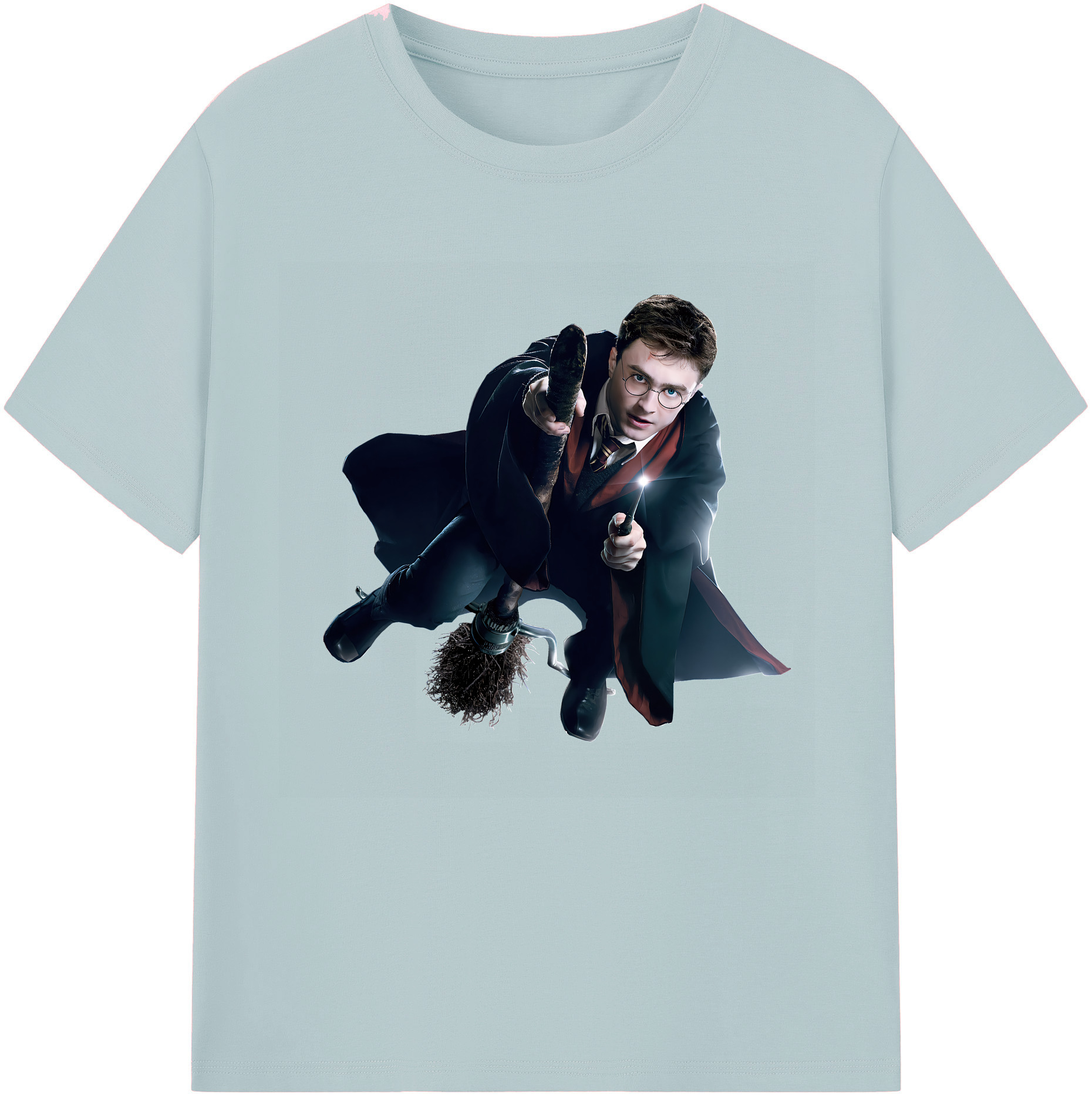 （画像用） Harry Potter ハリー・ポッターシリーズ 綿100％半袖Tシャツ（フロントプリント）